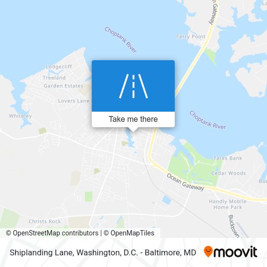 Mapa de Shiplanding Lane