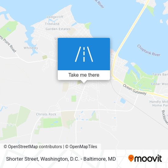 Shorter Street map