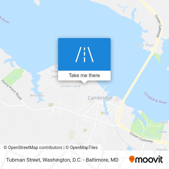 Tubman Street map