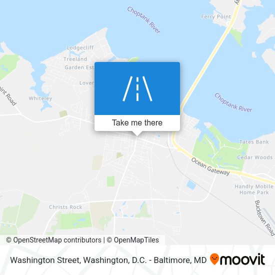 Mapa de Washington Street