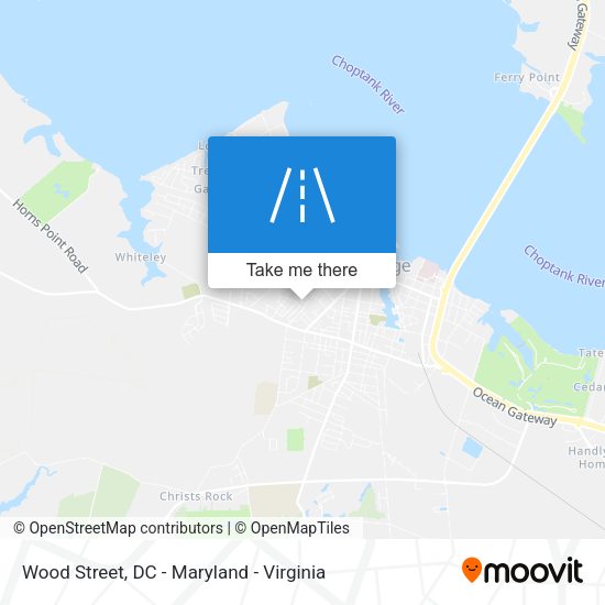 Wood Street map