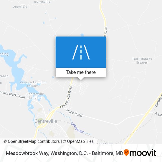 Mapa de Meadowbrook Way