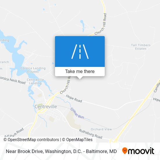 Near Brook Drive map