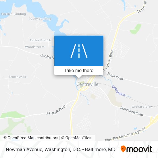 Newman Avenue map