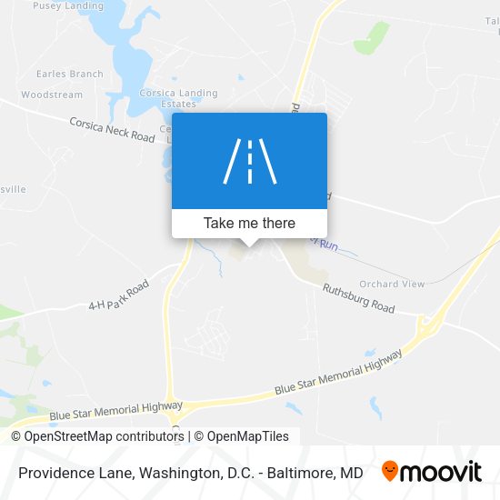 Mapa de Providence Lane