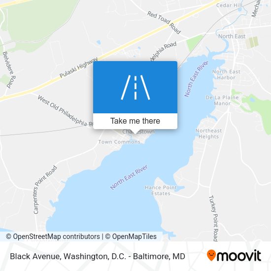 Black Avenue map