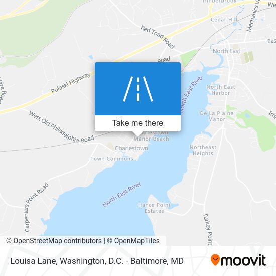 Louisa Lane map