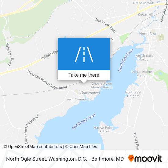 Mapa de North Ogle Street
