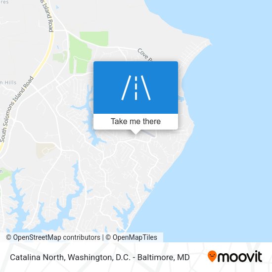 Catalina North map