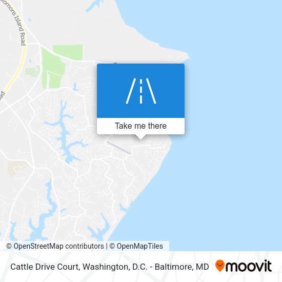 Mapa de Cattle Drive Court