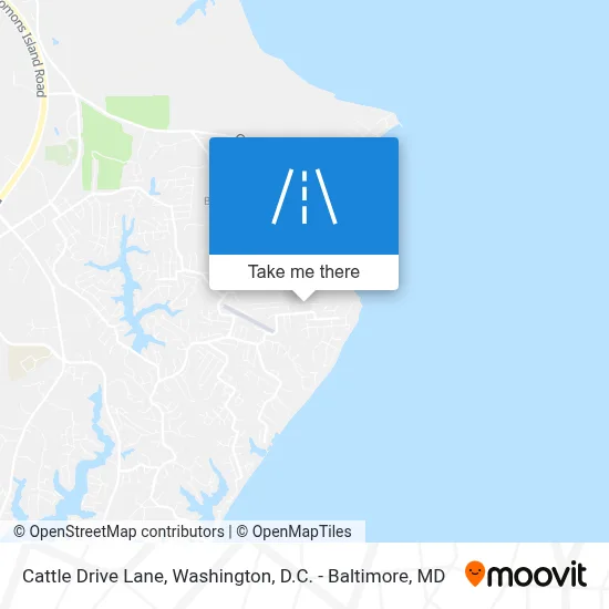 Cattle Drive Lane map