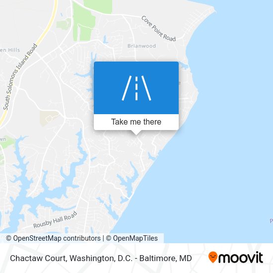 Chactaw Court map