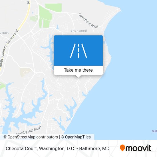 Checota Court map