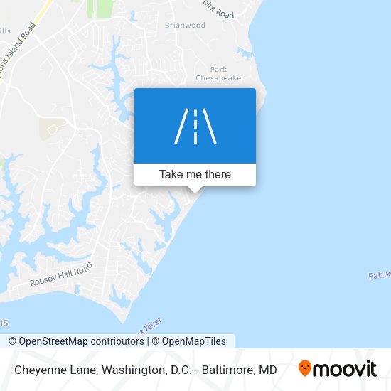 Mapa de Cheyenne Lane
