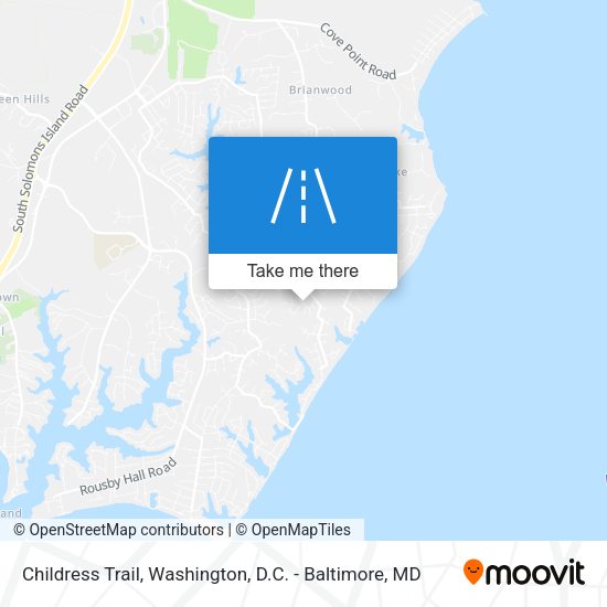 Mapa de Childress Trail