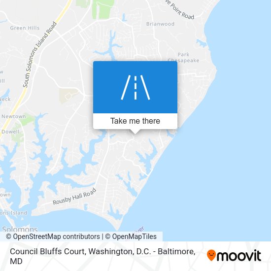 Council Bluffs Court map