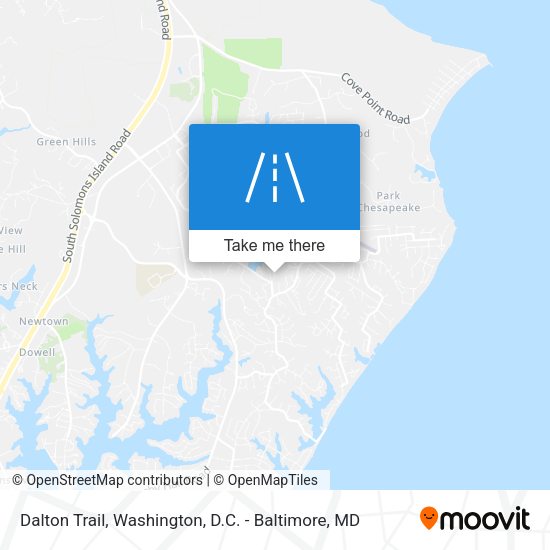 Dalton Trail map