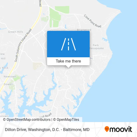 Dillon Drive map