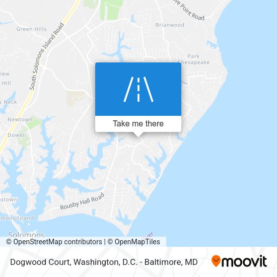 Mapa de Dogwood Court