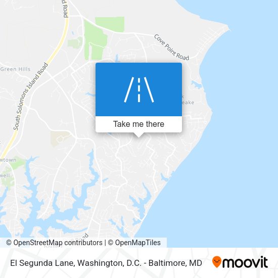Mapa de El Segunda Lane