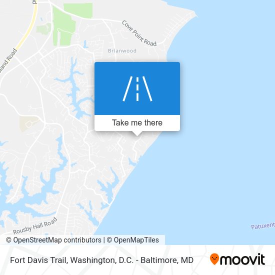 Mapa de Fort Davis Trail