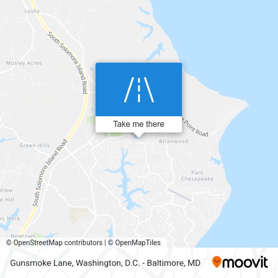 Mapa de Gunsmoke Lane