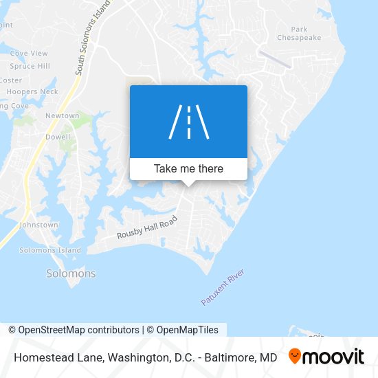 Mapa de Homestead Lane