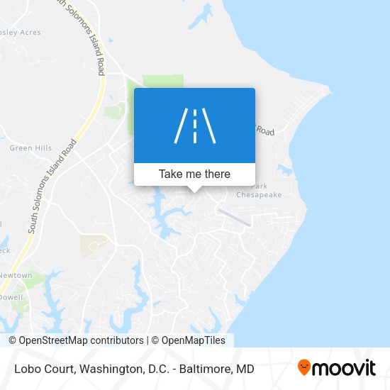 Lobo Court map