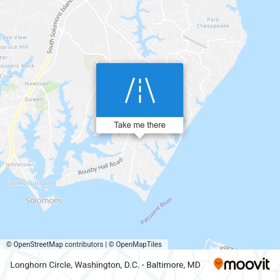Mapa de Longhorn Circle