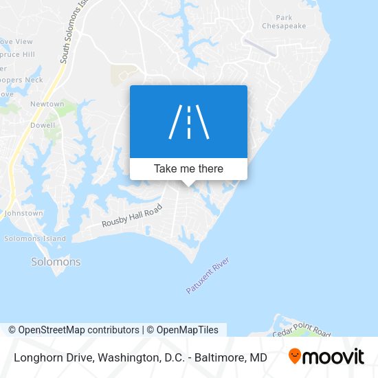 Longhorn Drive map