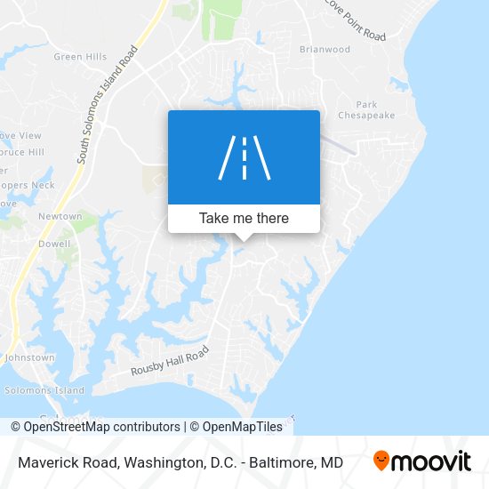 Mapa de Maverick Road