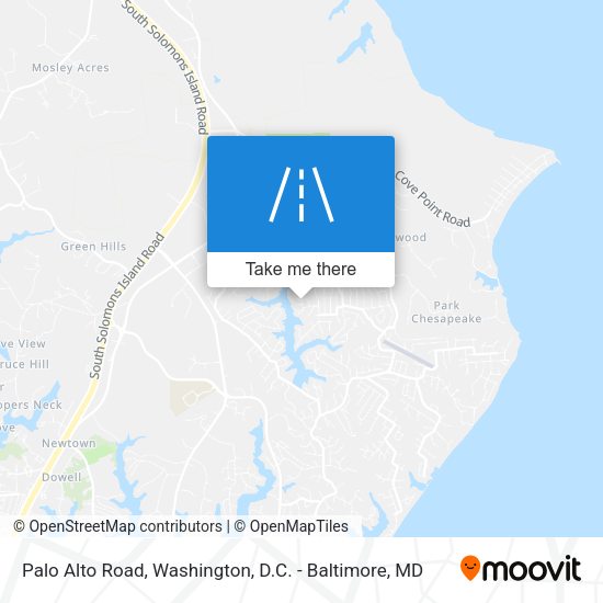 Palo Alto Road map