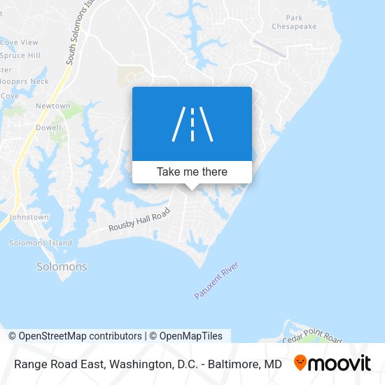 Mapa de Range Road East