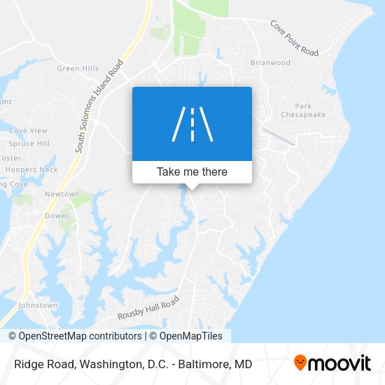 Ridge Road map