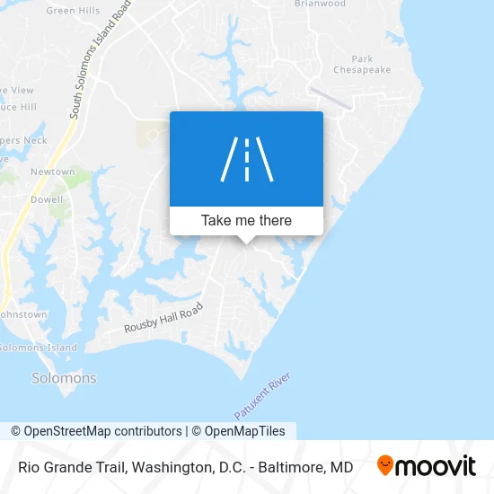 Rio Grande Trail map