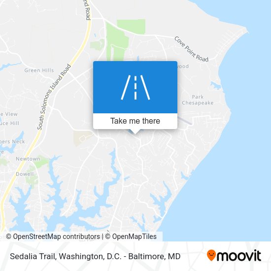 Mapa de Sedalia Trail