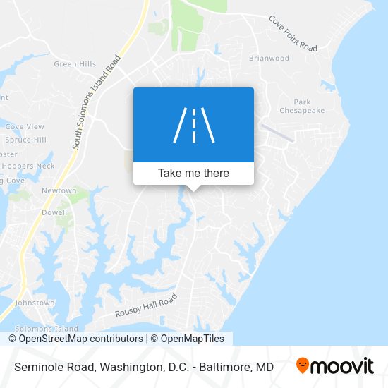 Seminole Road map