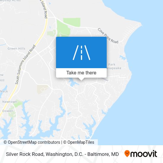Silver Rock Road map