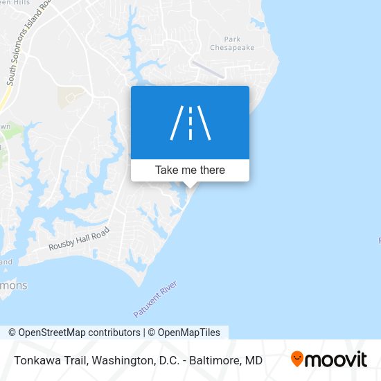 Tonkawa Trail map