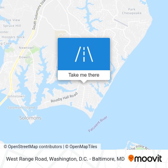Mapa de West Range Road