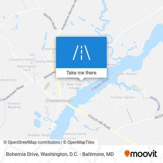 Bohemia Drive map