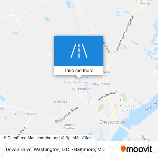 Devon Drive map