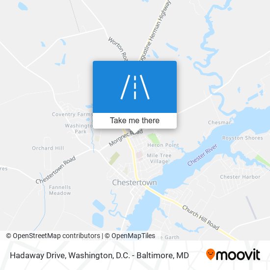 Hadaway Drive map