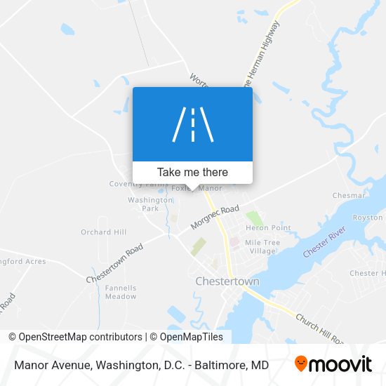 Mapa de Manor Avenue
