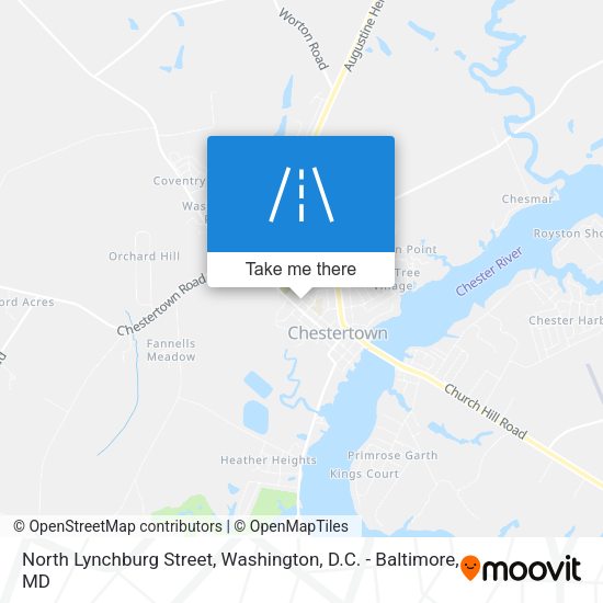 Mapa de North Lynchburg Street