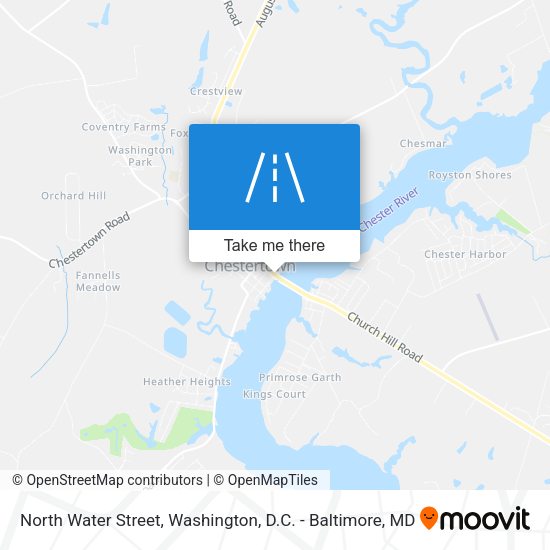 Mapa de North Water Street