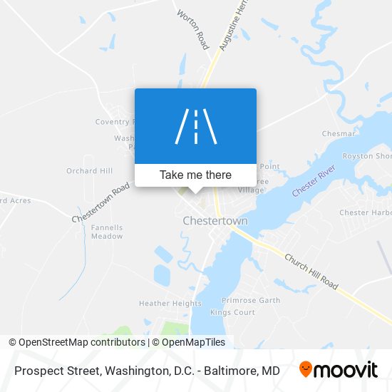 Prospect Street map