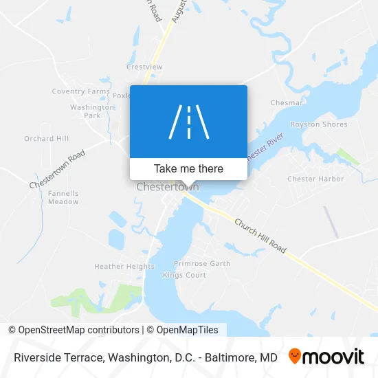 Riverside Terrace map