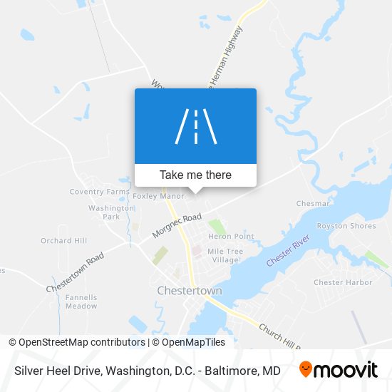 Mapa de Silver Heel Drive
