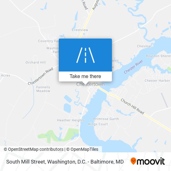 South Mill Street map